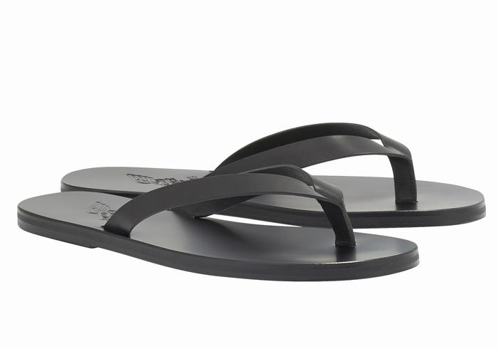 Tong Ancient Greek Sandals Solon Leather   | SKO-6344215